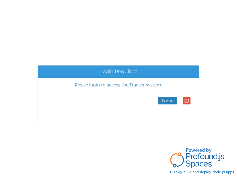 Profound.js Spaces - tracker.pgm